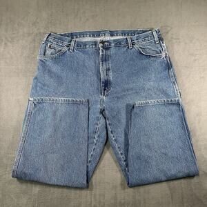 Dickies Carpenter Jeans 40x30 Men's Blue Relaxed Fit Utility Workwear 1993SNB